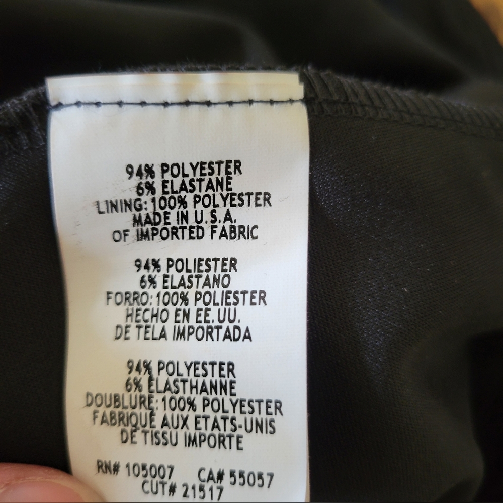 NWT Marina Black One Shoulder Jumpsuit - Picture 12 of 14